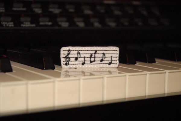 Music Sheet Felt Clip'ems