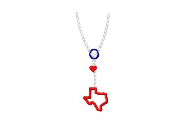 Texas Drop Necklace