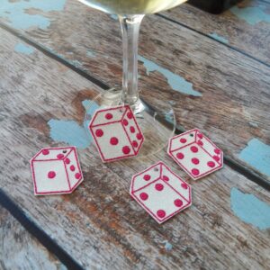 Bunco Wine Charm