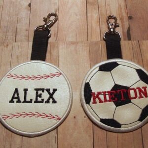 Soccer Bag Tag