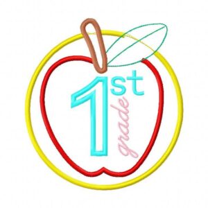 1st Grade Apple Patch