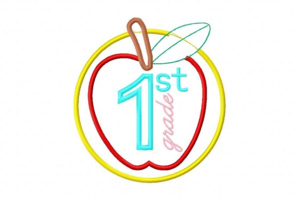 1st Grade Apple Patch