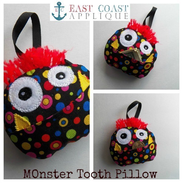 Monster Tooth Pillow