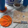 Basketball Coaster and Mug Rug