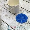 Snowflake Coaster and Mug Rug