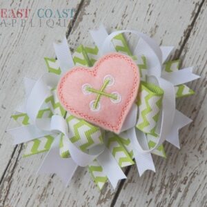 Heart Button Clip'em