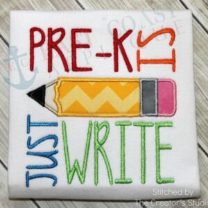 Just Write Pre-K