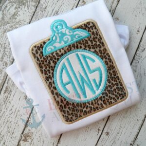 Clipboard Monogram