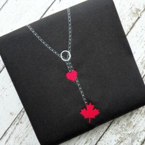 Canada Drop Necklace